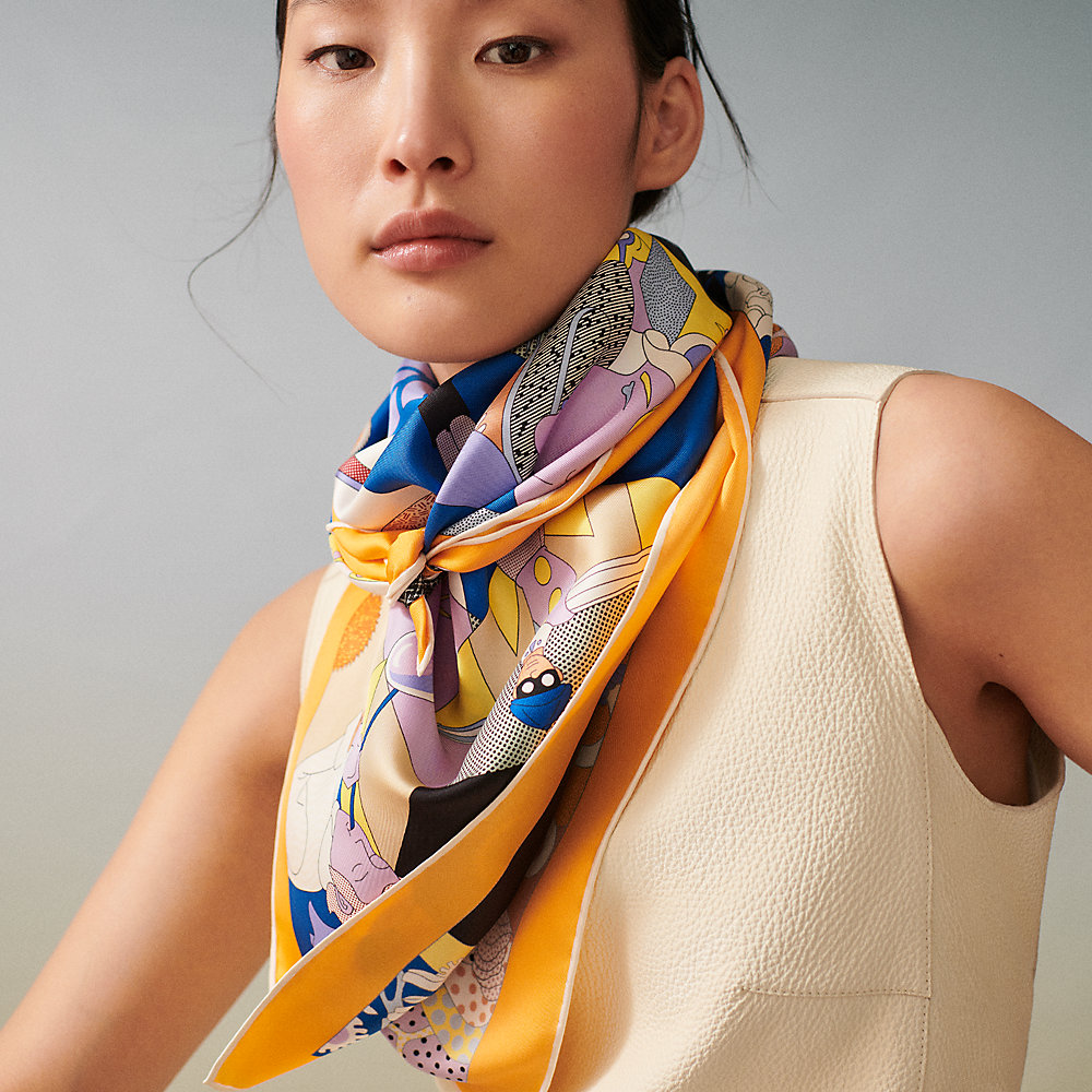 カレ 90 《サ・デコワフ！》 | Hermès - エルメス-公式サイト